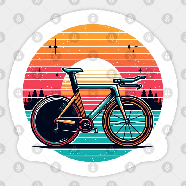 Time trial bicycle Sticker by Vehicles-Art